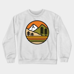 Mountain explore Crewneck Sweatshirt